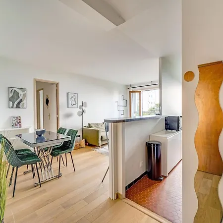 Apartamento 2bdr Flat For 4 People Near Bastille Nation *