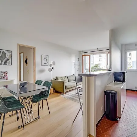 2bdr Flat For 4 People Near Bastille Nation París